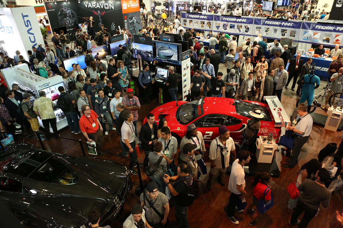 NAB South Hall - Opening Day - 2014 attendance surpassed 98,000