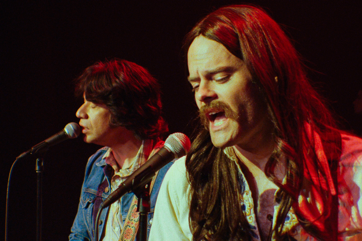 Fred Armisen and Bill Hader as Gene Allen and Clark Honus in “Gentle and Soft: The Story of The Blue Jean Committee,” a faux music documentary inspired by “The History of The Eagles” / Photo Courtesy of Rhys Thomas