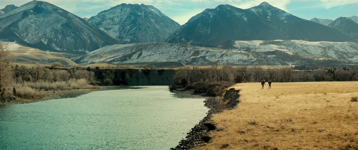 Walking Out was shot by Todd McMullen in challenging locations in Montana's Absoraka Mountains.