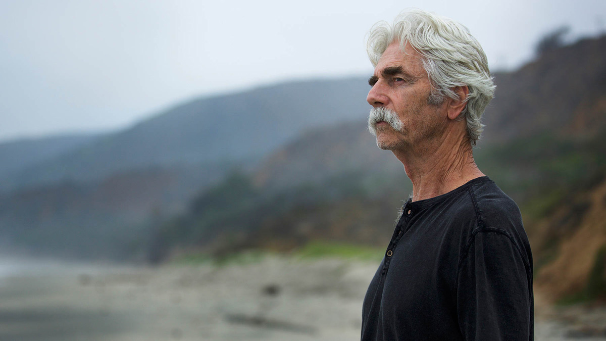 In The Hero, shot by Rob Givens, Lee Hayden (Sam Elliott) is an aging Western icon with a golden voice / Photo by Beth Dubber