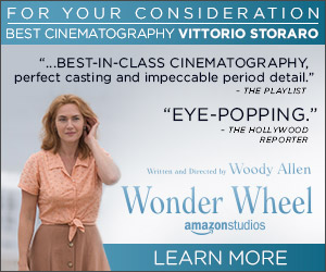 Image result for 2017 cinematography for your consideration ad