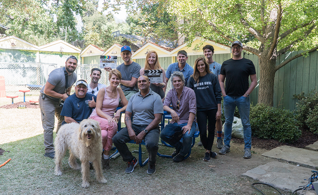 (L to R) Still Photographer Jacob Yakob, A Camera Dolly Grip Hector Miranda, DIT Utility Richard Leed Fine, First Asst A Camera Cheli Clayton Samaras, Second Asst A Camera Clayton Daily, A Camera Operator/Sredicam Twojay Dhillon, Second Asst B Camera Colleen Lindl, Digital Imaging Techinician Dane Brehm, Director of Photography Frank Barerra, B Camera Operator Karina Silva, DIT Utility Joseph Yakob, First Asst B Camera Harrison Reynolds