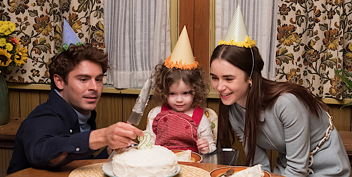 Zac Efron, Macie Carmosino and Lily Collins / Courtesy of Brian Douglas / Sundance Institute